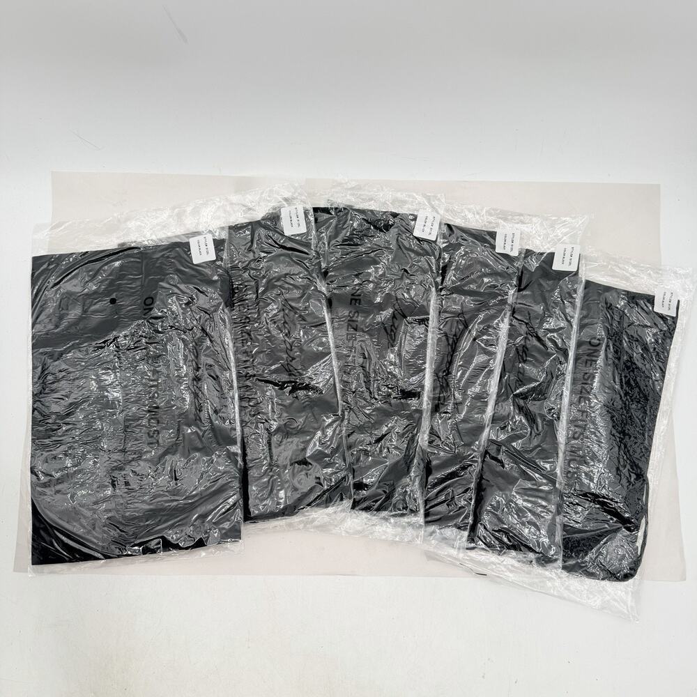 6 PACK - Sugarlips Black Seamless Nylon/Spandex Camisole Tank Top - Picture 3 of 6